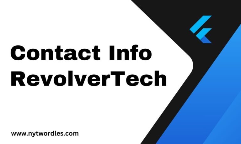 Contact Info RevolverTech